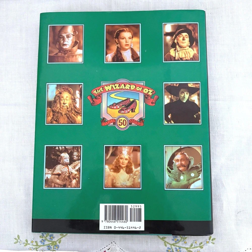 Wizard‎ of Oz Official 50th Anniversary Pictorial History Book 1989 Hardcover
